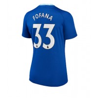 Chelsea Wesley Fofana #33 Fußballbekleidung Heimtrikot Damen 2022-23 Kurzarm